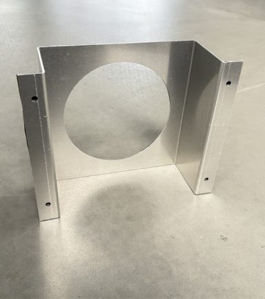 Wandhalter für Magnehelic Differenzdruckmanometer