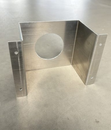 Wandhalter für Magnehelic Differenzdruckmanometer, klein